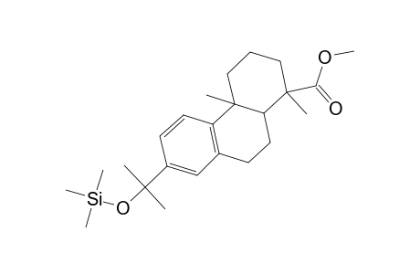 1,4a-dimethyl-7-(1-methyl-1-trimethylsilyloxy-ethyl)-2,3,4,9,10,10a-hexahydrophenanthrene-1-carboxylic acid methyl ester