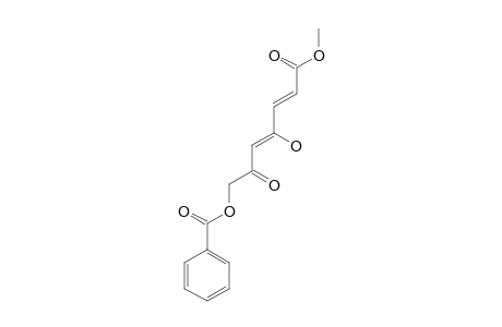 7-BENZOYLOXY-4-HYDROXY-1-METHOXY-2E,4Z-HEPTADIEN-1,6-DIONE