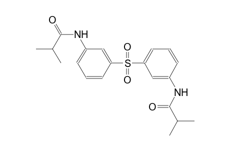 propanamide, 2-methyl-N-[3-[[3-[(2-methyl-1-oxopropyl)amino]phenyl]sulfonyl]phenyl]-