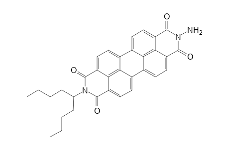 N-Amino-N'-(1-butylpentyl)perylene-3,4:9,10-tetracarboxylic bisimide