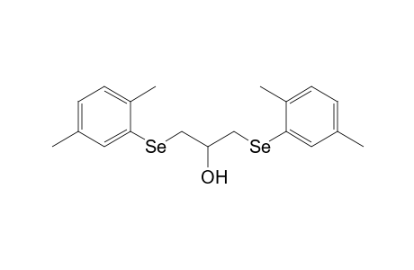 1,3-bis[(2,5-dimethylphenyl)selanyl]propan-2-ol