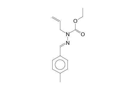 4-Methylbenzaldehyde N-allyl-N-ethoxycarbonylhydrazone