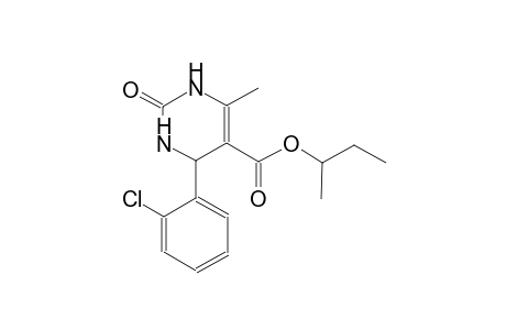 5-pyrimidinecarboxylic acid, 4-(2-chlorophenyl)-1,2,3,4-tetrahydro-6-methyl-2-oxo-, 1-methylpropyl ester