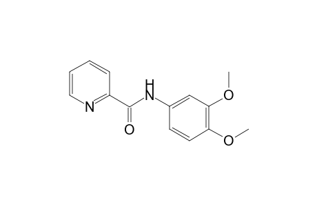 2-Pyridinecarboxamide, N-(3,4-dimethoxyphenyl)-