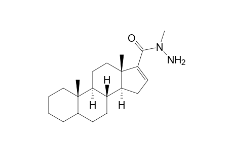 17-(N-Amino-N-methylcarbamoyl)androst-16-ene