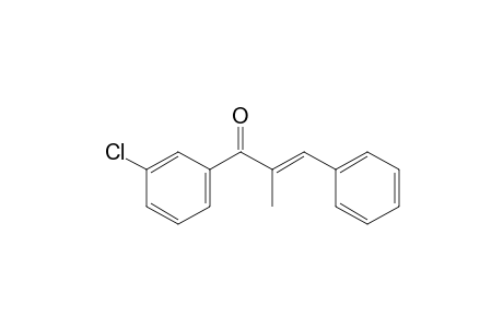 (E)-1-(3-chlorophenyl)-2-methyl-3-phenylprop-2-en-1-one