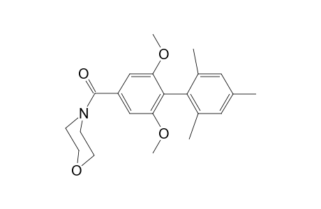 (2,6-Dimethoxy-2',4',6'-trimethylbiphenyl-4-yl)(morpholino)methanone