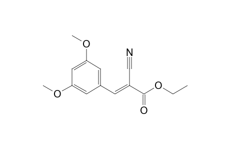 (E)-2-cyano-3-(3,5-dimethoxyphenyl)-2-propenoic acid ethyl ester