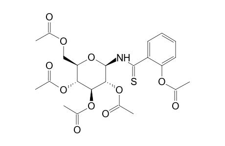 N-(beta-D-glucopyranosyl)thiosalicylamide, pentaacetate