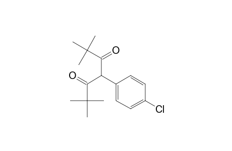 4-(4-Chlorophenyl)-2,2,6,6,tetramethylheptane-3,5-dione