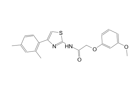 N-[4-(2,4-dimethylphenyl)-1,3-thiazol-2-yl]-2-(3-methoxyphenoxy)acetamide