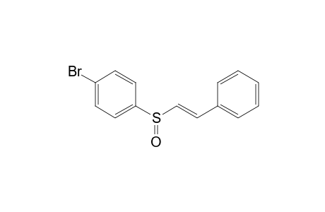 1-Bromanyl-4-[(E)-2-phenylethenyl]sulfinyl-benzene