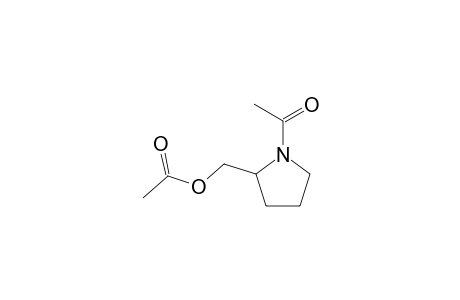 (1-Acetyl-2-pyrrolidinyl)methyl acetate