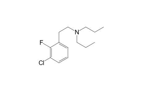 N,N-Dipropyl-3-chloro-2-fluorophenethylamine