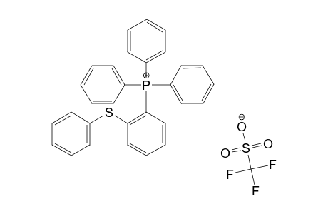 P,P,P-TRIPHENYL-P-[2-(PHENYLTHIO)-PHENYL]-PHOSPHONIUM-TRIFLATE