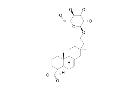 16-ALPHA-D-MANNOPYRANOSYLOXY-ISOPIMAR-7-EN-19-OIC-ACID