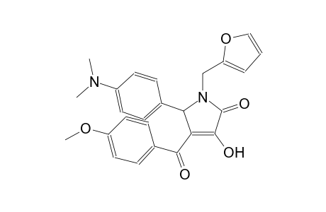5-(4-Dimethylamino-phenyl)-1-furan-2-ylmethyl-3-hydroxy-4-(4-methoxy-benzoyl)-1,5-dihydro-pyrrol-2-one