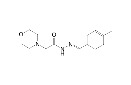 Acetohydrazide, 2-(4-morpholyl)-N2-[(4-methylcyclohex-3-enyl)methylene]-