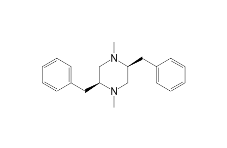(+)-(2S,5S)-2,5-Dibenzyl-1,4-dimethylpiperazine