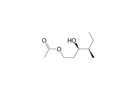 l-3-Hydroxy-4-methylhexyl Acetate