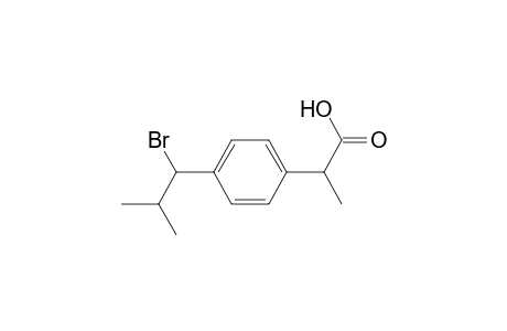 2-[p-(1-Bromo-2-methylpropyl)phenyl]propionic acid