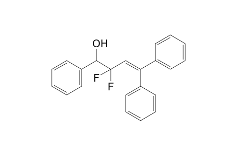 2,2-Difluoro-1,4,4-triphenylbut-3-en-1-ol