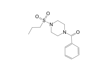 piperazine, 1-benzoyl-4-(propylsulfonyl)-
