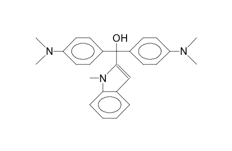 Bis(4-<N,N-dimethylamino>-phenyl)-(N-methyl-indol-2-yl)-methanol