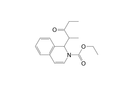 2-(ethoxycarbonyl)-1-(1-methyl-2-oxobutyl)-1,2-dihydroisoquinoline