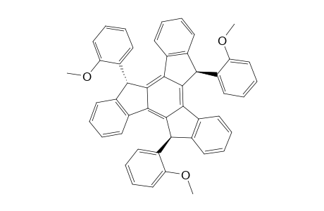 5.alpha.,10.alpha.,15.beta.-tris(2'-Methoxyphenyl)-10,15-dihydro-5H-diindeno[1,2-a : 1',2'-c]fluorene