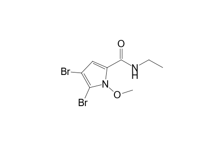 4,5-Dibromo-1-methoxypyrrole-2-(N-ethyl)carboxamide