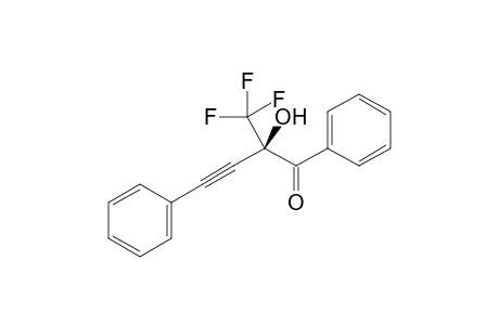 (R)-2-hydroxy-1,4-diphenyl-2-(trifluoromethyl)but-3-yn-1-one