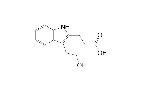 3-[3-(2-Hydroxyethyl)-1H-indol-2-yl]propanoic acid