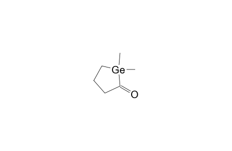 1,1-Dimethyl-1-germacyclopentan-2-one