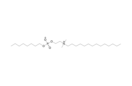 TETRADECANAMINIUM,N-ETHYL-2-[[HYDROXY-(OCTYLOXY)-PHOSPHINYL]-OXY]-N,N-DIMETHYL-INNER-SALT
