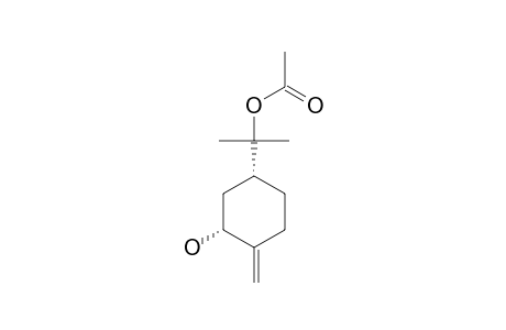 P-MENTHOL-1(10)-ENE-2,7-DIOL,7-ACETATE;(CIS)