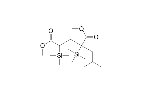 Dimethyl 2-(2-Methylpropyl)-2,4-bis(trimethylsilyl)pentane-dioate
