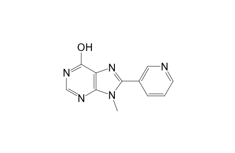 9-methyl-8-(3-pyridyl)hypoxanthine