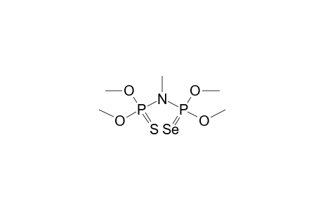 DIMETHYL N-METHYL-N-DIMETHOXYTHIONOPHOSPHINYLAMIDOSELENOPHOSPHATE