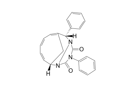 (8SR)-2,5-Diphenyl-3,5,7-triazatricyclo[6.5.1.0(3,7)]tetradeca-9,11,13-triene-4,6-dione