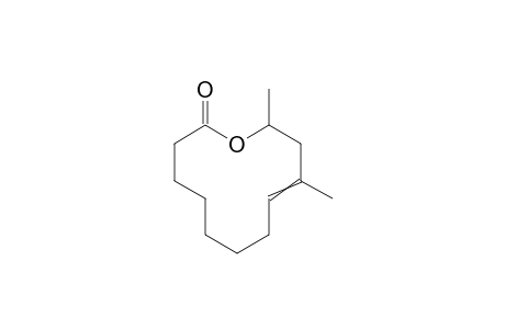10,12-dimethyloxacyclododec-9-en-2-one