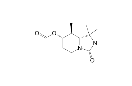 4-(Formyloxy)-5,7,7-trimethyl-1,8-diazabicyclo[4.3.0]nonan-9-one