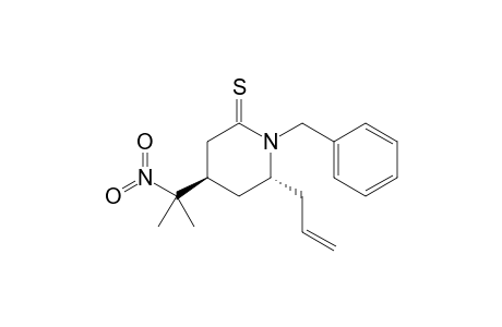 trans-6-Allyl-1-benzyl-4-(1-methyl-1-nitroethyl)piperidine-2-thione