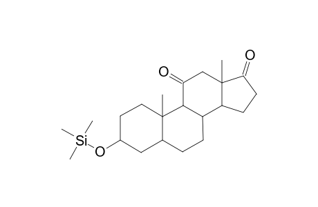 Androstane-11,17-dione, 3-[(trimethylsilyl)oxy]-, (3.alpha.,5.beta.)-