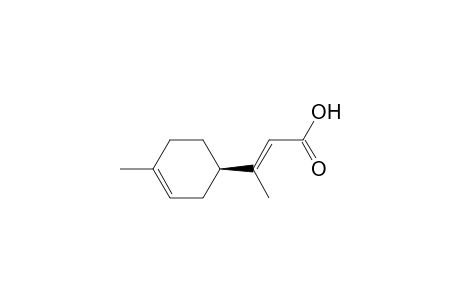 2-Butenoic acid, 3-(4-methyl-3-cyclohexen-1-yl)-, [R-(E)]-