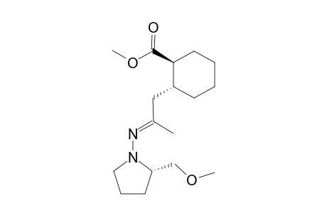 (1S,2R)-2-[(2E)-2-[(2S)-2-(methoxymethyl)pyrrolidino]iminopropyl]cyclohexanecarboxylic acid methyl ester