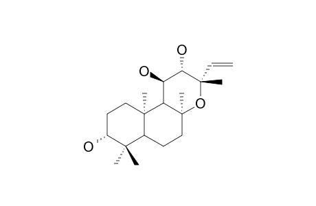 ENT-3-BETA,11-ALPHA,12-BETA-TRIHYDROXY-13-EPI-MANOYL-OXIDE