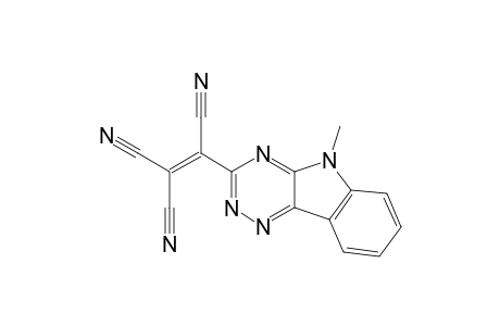 1-(5-Methyl-5H-1,2,4-triazino[5,6-b]indol-3-yl)-1,2,2-tricyanoethene