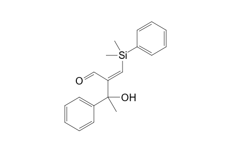 (Z)-2-[(Dimethylphenylsilyl)methylene]-3-hydroxy-3-phenylbutanal