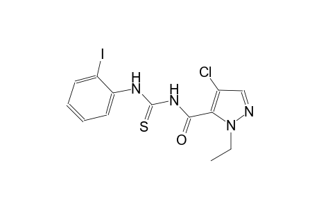 N-[(4-chloro-1-ethyl-1H-pyrazol-5-yl)carbonyl]-N'-(2-iodophenyl)thiourea